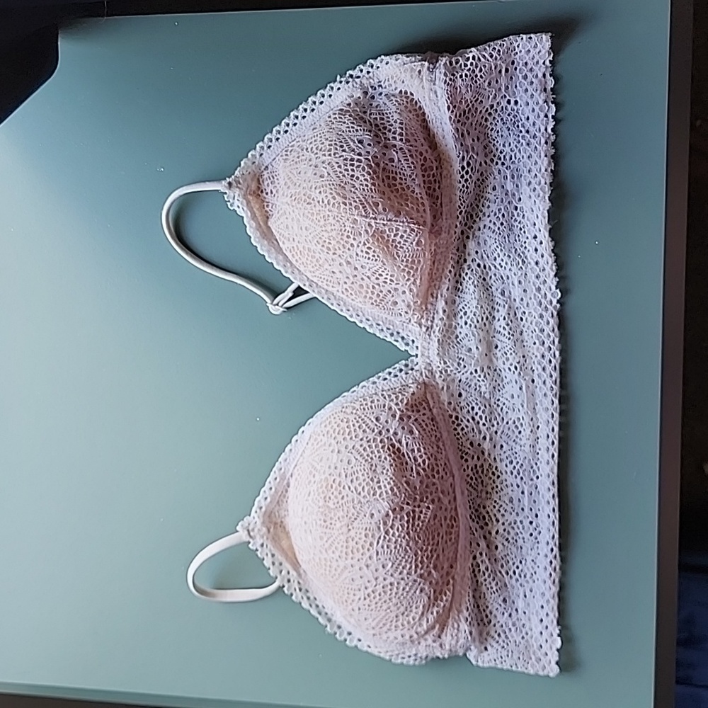 Victoria Secret Size Large white bralette